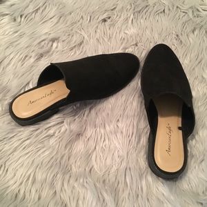 Black Mules/ Loafers/ Flats